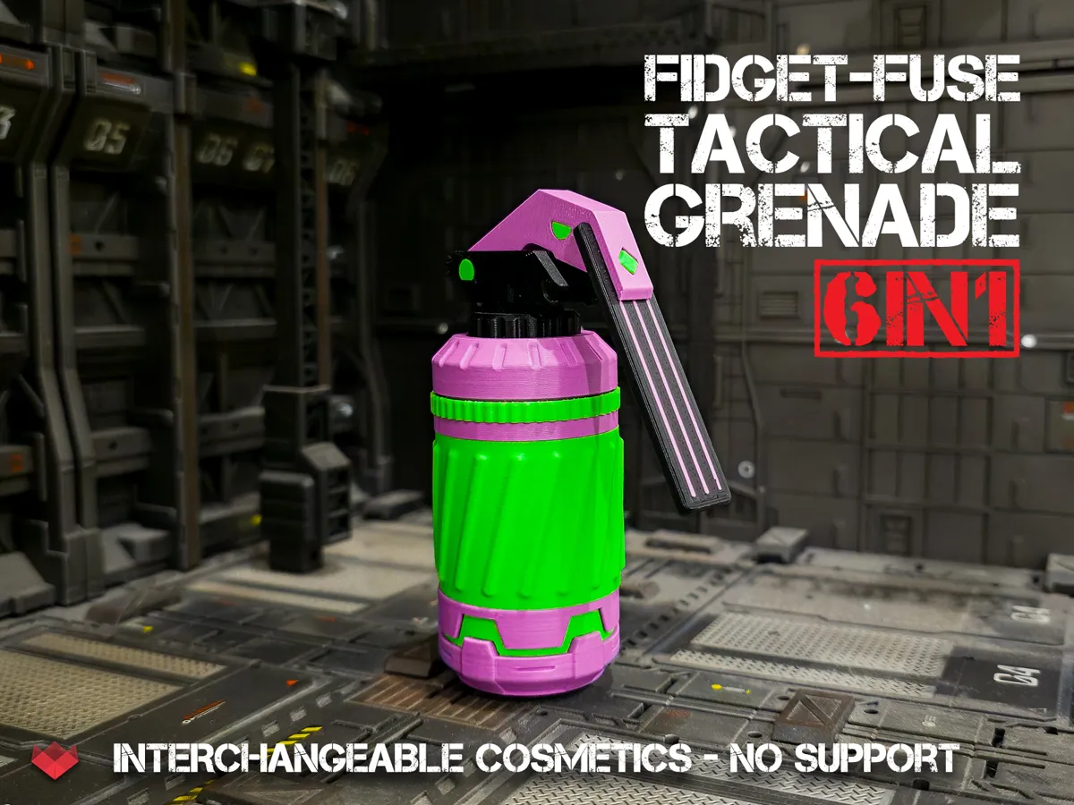 7-in-1 Fidget Grenade — photo 4