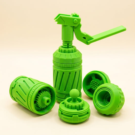 7-in-1 Fidget Grenade — Slime Green packshot