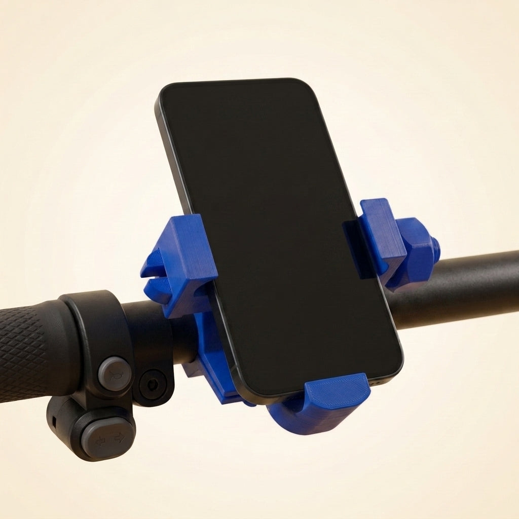 Bike Phone Holder — Roo Blue packshot