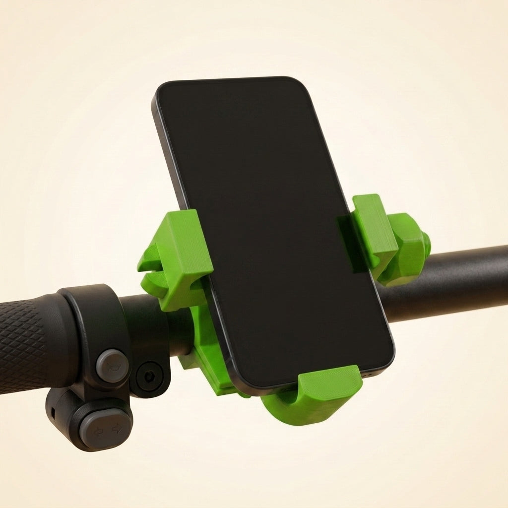 Bike Phone Holder — Slime Green packshot