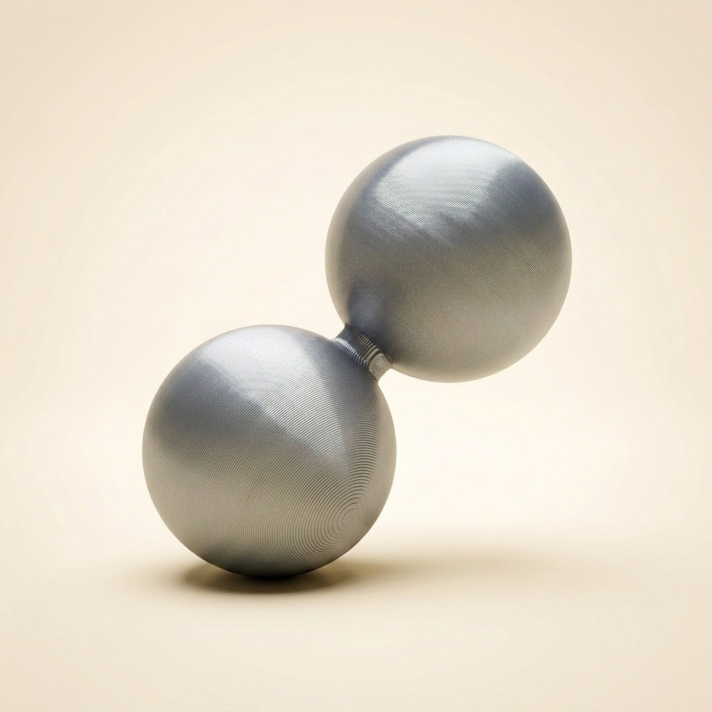 Fidget Balls — Metallic Silver packshot