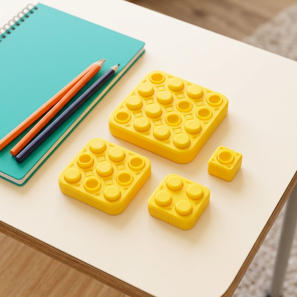Infinite Bubble Wrap — Sunny Yellow desk