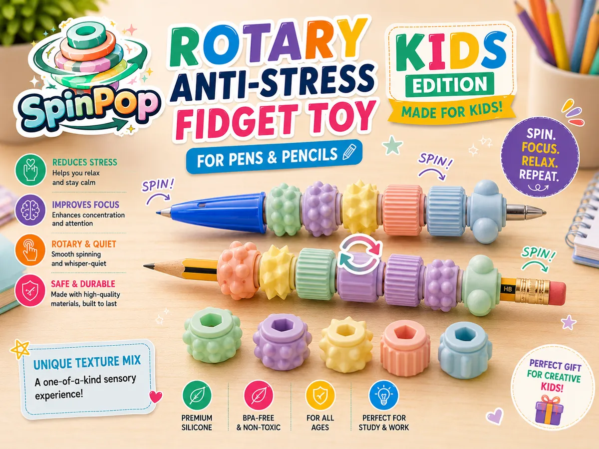 Pen Fidget Spinner — photo 3