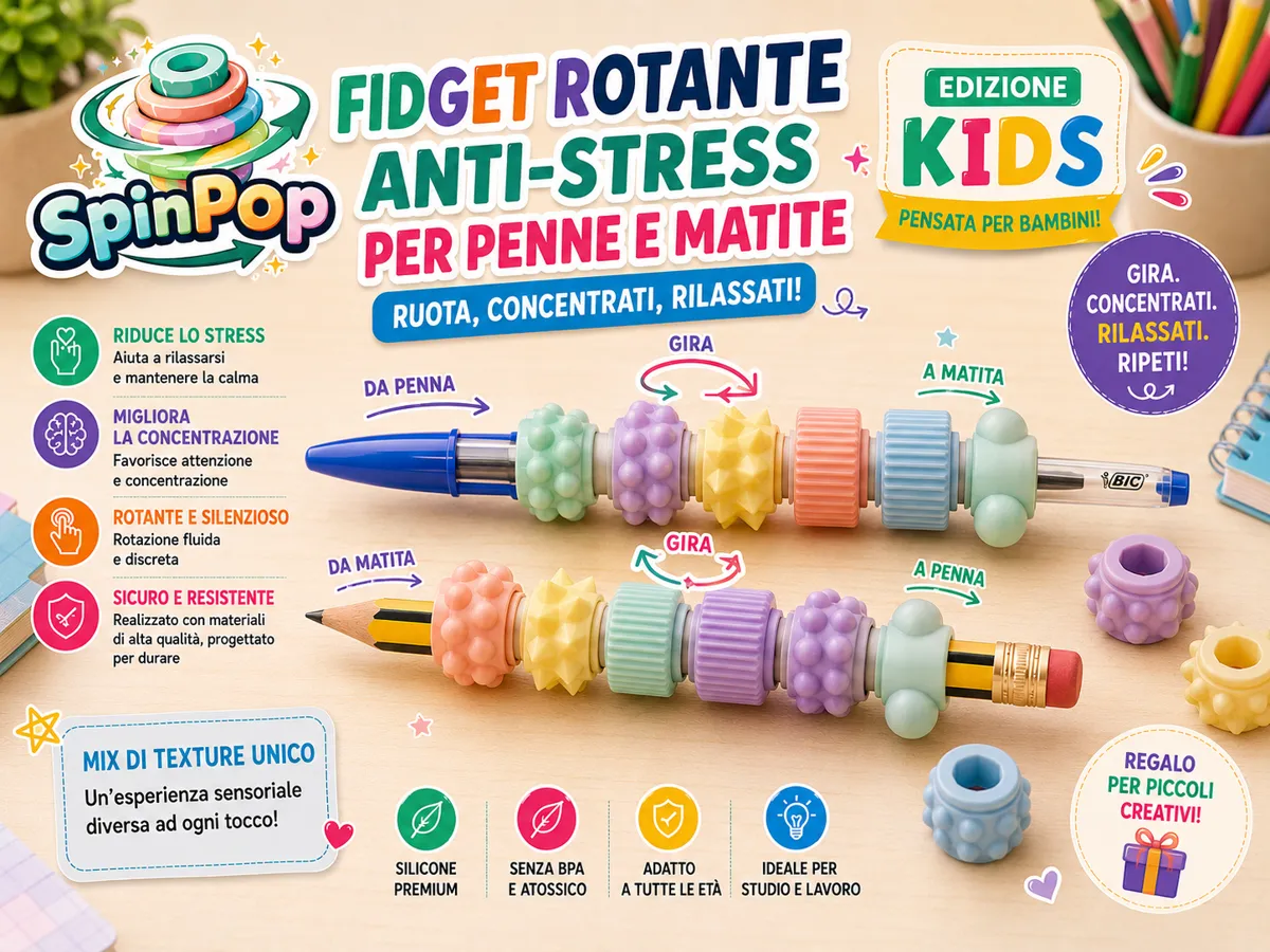 Pen Fidget Spinner